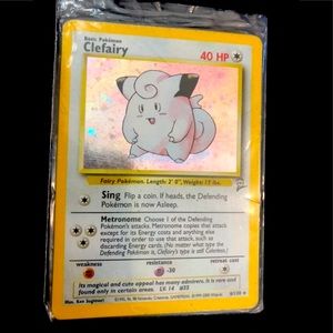 Pokémon Clefairy Holo Rare